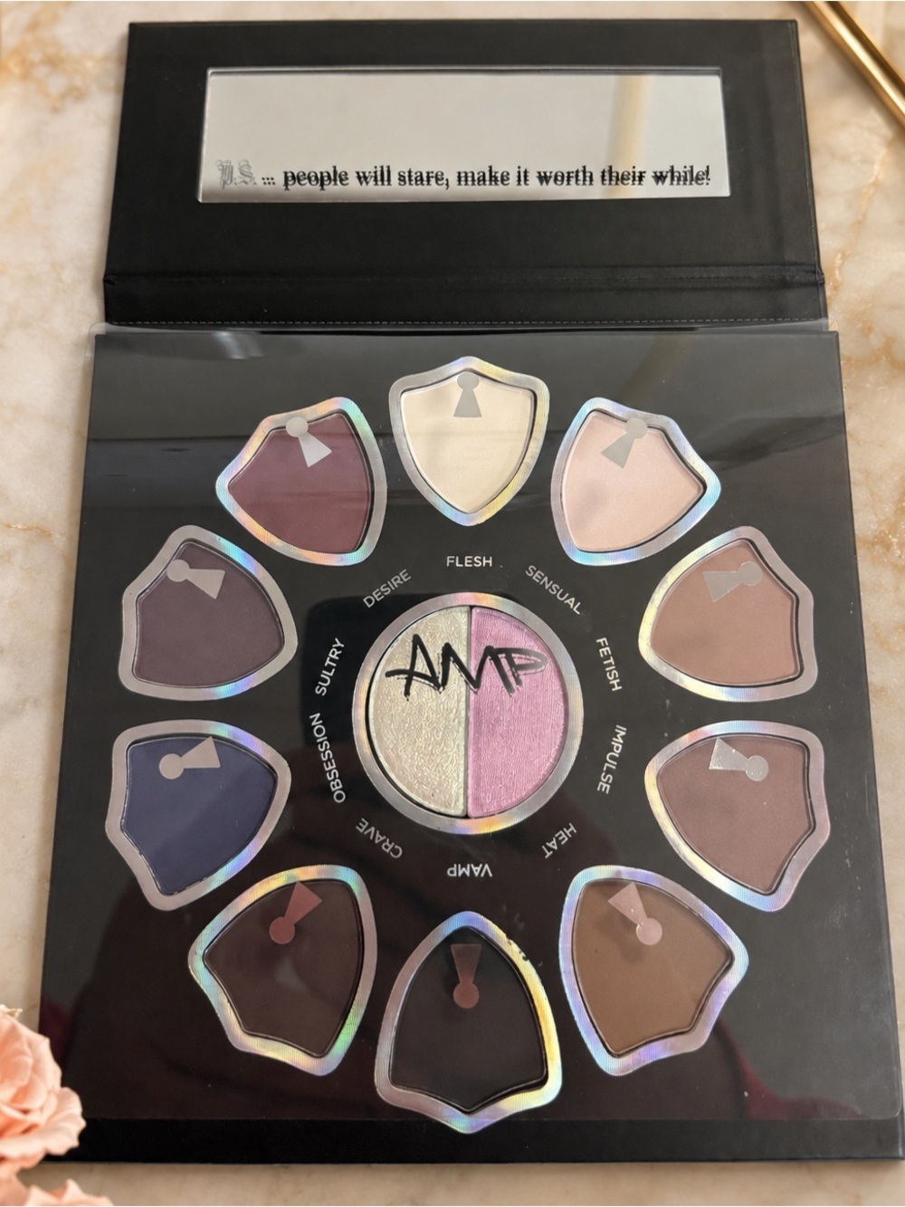 Private Society AMP Provocative Eyes High Voltage Eyeshadow Palette New